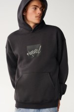 RipCurl Rip Script Icon Hood Men's | Washed Black