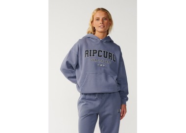 Rip Curl Varsity Sports Women's Hoodie | Blue Grey