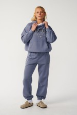 Rip Curl Varsity Sports Women's Hoodie | Blue Grey