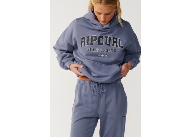 Rip Curl Varsity Sports Women's Hoodie | Blue Grey