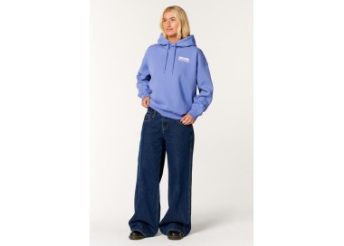 Rip Curl Surf Puff Heritage Women's Hoodie | Color Mid Blue | Surfwax