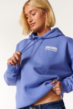 Rip Curl Surf Puff Heritage Moteriškas Bliuzonas | Spalva Mid Blue | Surfwax