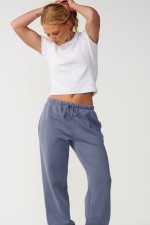 Rip Curl Varsity Sports Women's Track Pant | Color Blue Grey | Surfwax