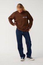 Rip Curl SG Sparrow Moteriškas Megztinis | Spalva Chocolate | Surfwax