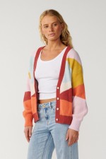 Rip Curl Surf Revival Jacquard Moteriškas Megztinis | Spalva Multico | Surfwax