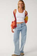 Rip Curl Surf Revival Jacquard Moteriškas Megztinis | Spalva Multico | Surfwax