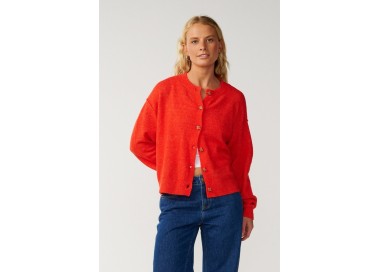 Rip Curl Emily Women's Cardigan | Color Red | Surfwax