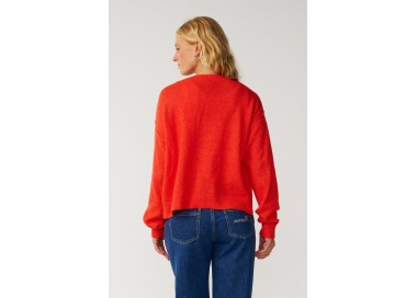Rip Curl Emily Women's Cardigan | Color Red | Surfwax