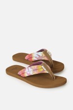 Rip Curl Freedom Plush Bloom Sandals For Women | Color Dark Plum | Surfwax