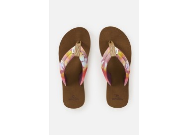 Rip Curl Freedom Plush Bloom Sandals For Women | Color Dark Plum | Surfwax