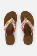 Rip Curl Freedom Plush Bloom Sandals For Women | Color Dark Plum | Surfwax