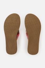 Rip Curl Freedom Plush Bloom Šlepetės Moterims | Spalva Dark Plum | Surfwax