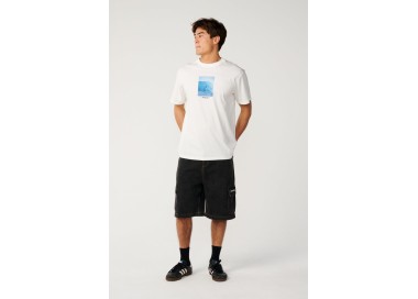 Rip Curl S-Series Denim Cargo Vyriški Šortai | Spalva Washed Black | Surfwax