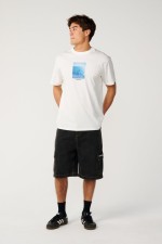 Rip Curl S-Series Denim Cargo Vyriški Šortai | Spalva Washed Black | Surfwax