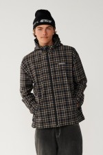 Rip Curl Archive Dwr Plaid Jacket | Color Dark Navy | Surfwax