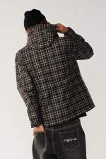 Rip Curl Archive Dwr Plaid Jacket | Color Dark Navy | Surfwax