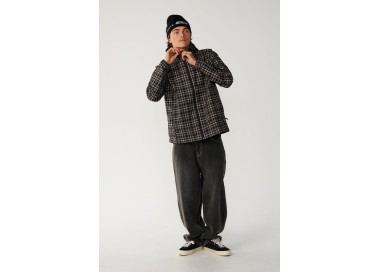 Rip Curl Archive Dwr Plaid Jacket | Color Dark Navy | Surfwax