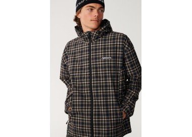 Rip Curl Archive Dwr Plaid Vyriška Striukė | Spalva Dark Navy | Surfwax