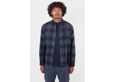 Oxbow Cliff Men's Shirt | Color Deep Marine | Surfwax