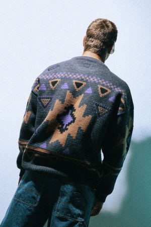 Oxbow Pohono Men's Sweater | Color Dusk | Surfwax