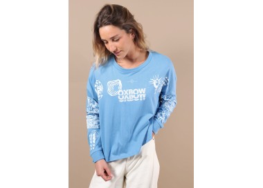 Oxbow Random Women's Long Sleeve Top | Silver Lake