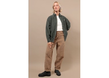 Oxbow Cord Women's Shirt | Color Pewter | Surfwax