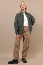 Oxbow Cord Women's Shirt | Color Pewter | Surfwax