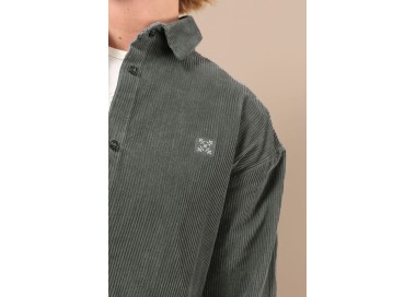 Oxbow Cord Women's Shirt | Color Pewter | Surfwax
