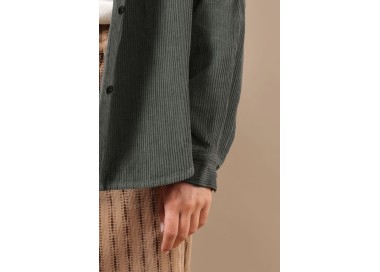 Oxbow Cord Men's Shirt | Pewter