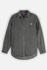 Oxbow Cord Men's Shirt | Pewter