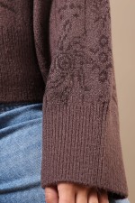 Oxbow Shuriken Women's Sweater | Raisin