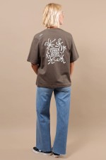 Oxbow Melt Women's T-Shirt | Color Pebble | Surfwax