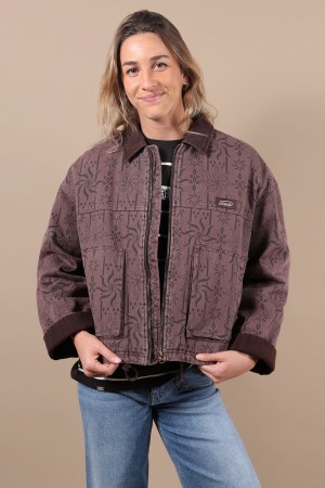 Oxbow Shuriken Women's Jacket | Color Raisin | Surfwax