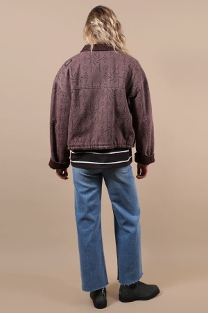 Oxbow Shuriken Women's Jacket | Color Raisin | Surfwax
