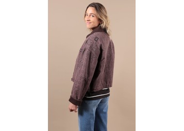 Oxbow Shuriken Women's Jacket | Color Raisin | Surfwax