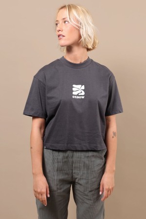 Oxbow Retroflo Crop Top | Color Caviar | Surfwax
