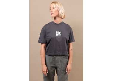 Oxbow Retroflo Crop Top | Color Caviar | Surfwax