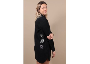 Oxbow Brodyflo Moteriška Suknelė | Spalva Black | Surfwax