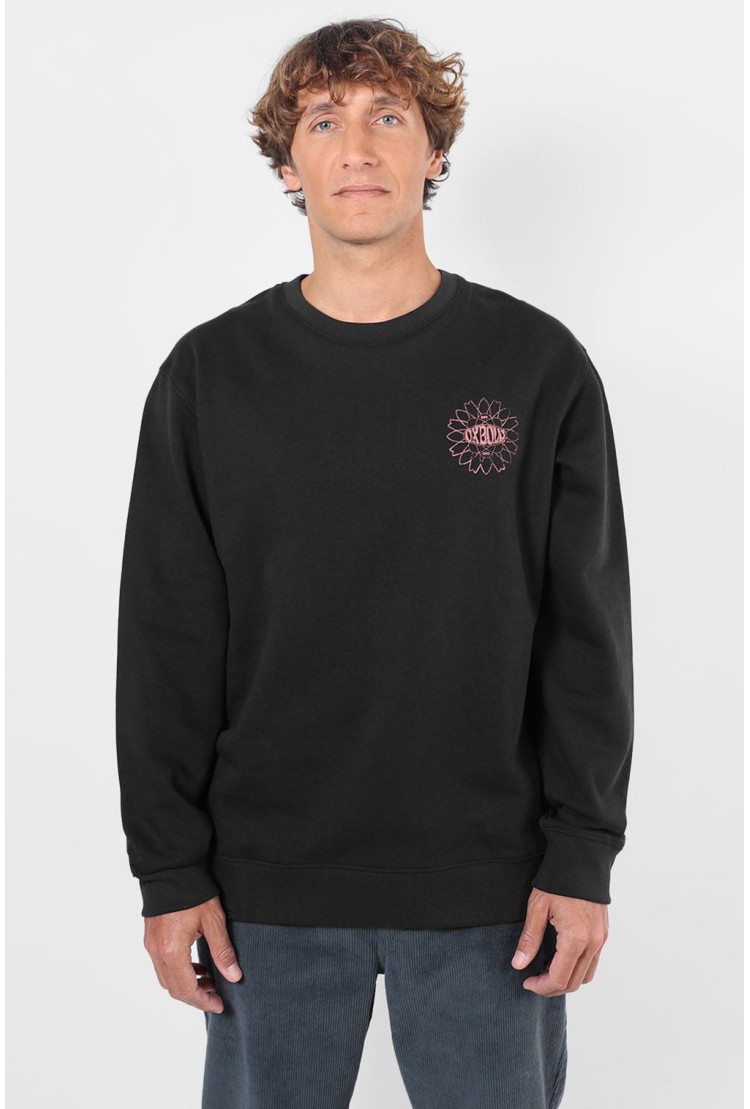 Oxbow Spiro Men's Sweatshirt | Color Black | Surfwax
