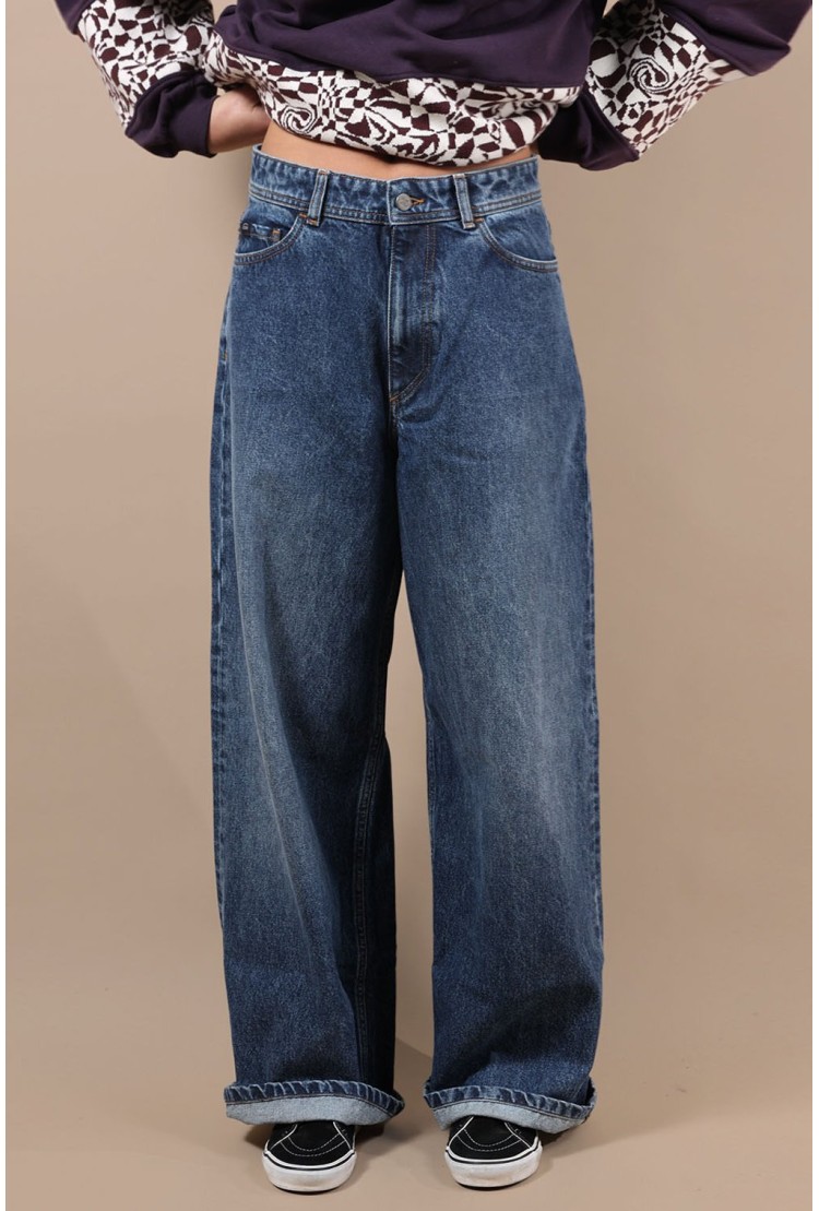 Oxbow Denim Moteriški Džinsai | Spalva Ink | Surfwax
