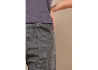 Oxbow Cord Women's Trousers | Color Pewter | Surfwax