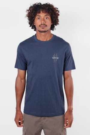Oxbow Arabesk Men's T-Shirt | Color Vintage Indigo | Surfwax