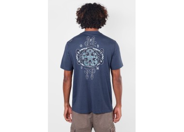 Oxbow Arabesk Vyriški Marškinėliai | Spalva Vintage Indigo | Surfwax