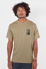 Oxbow Collage Men's T-Shirt | Color Light Brown | Surfwax