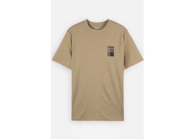 Oxbow Collage Vyriški Marškinėliai | Spalva Light Brown | Surfwax