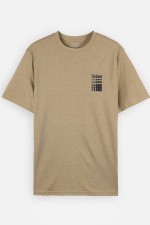 Oxbow Collage Vyriški Marškinėliai | Spalva Light Brown | Surfwax