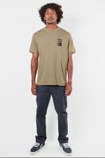 Oxbow Collage Men's T-Shirt | Color Light Brown | Surfwax
