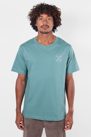 Oxbow Coral Vyriški Marškinėliai | Spalva Brittany | Surfwax