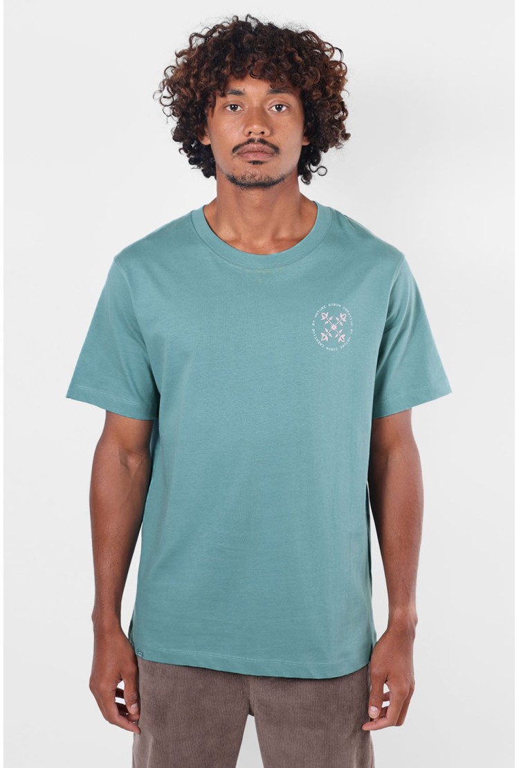 Oxbow Coral Vyriški Marškinėliai | Spalva Brittany | Surfwax