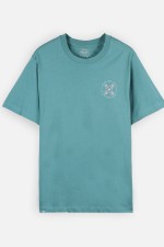 Oxbow Coral Vyriški Marškinėliai | Spalva Brittany | Surfwax